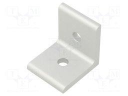 Stopper; for profiles; W: 30mm; L: 30mm; polyamide; Colour: black