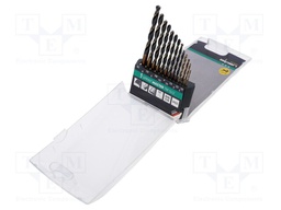 Drill set; Application: aluminium,metal,steel,copper alloy