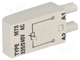 Module protecting; Mounting: socket; 230VAC