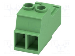 PCB connector, nominal cross section: 6 mm?, color: green, n