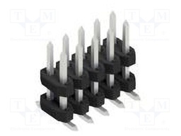 Connector: pin strips; pin header; male; PIN: 10; 2mm; SMT; 2x5; 100V