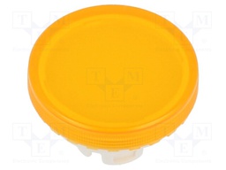 Actuator lens; 22mm; 84; Colour: yellow transparent; Mat: plastic