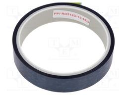 Packing tapes; ESD; L: 16.5m; W: 19mm; Thk: 50um; reel; polyester
