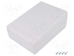 Enclosure: desktop; TEKMAR; X: 133mm; Y: 188mm; Z: 75mm; ABS