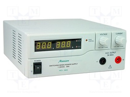 Power supply: laboratory; Channels: 1; 1÷32VDC; 0÷30A; Plug: EU