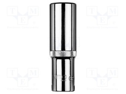 Socket; 6-angles,socket spanner; HEX 14mm; 3/8"; long