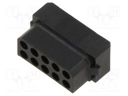 Connector: wire-wire/PCB; plug; female; PIN: 10; Datamate L-Tek; 3A