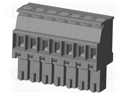 Connector: pluggable terminal block; plug; female; angled 90°