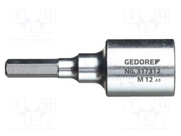 Screwdriver bit; M12; for screws, bolts,power tools