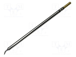 Tip; bent chisel; 1.4x12mm; 357°C; for soldering station