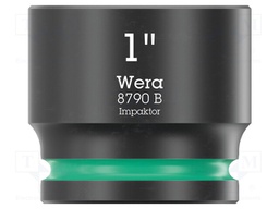 Socket; 6-angles,inch,socket spanner,impact; HEX 1"; 3/8"; 32mm