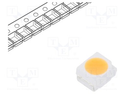 LED; SMD; 3528,PLCC2; white warm; 4÷7lm; 2325-2475K; 95; 120°; 20mA