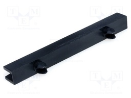 Guide; polyamide; L: 63.5mm; Mounting: push-in; Holes pitch: 38.1mm