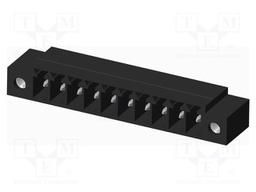 Connector: pluggable terminal block; socket; male; on PCBs