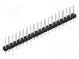 Connector: pin strips; pin header; male; PIN: 20; 2.54mm; THT; 1x20