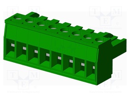 Connector: pluggable terminal block; plug; female; straight; 12A