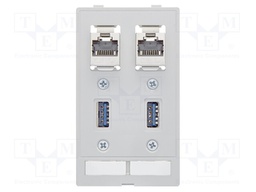 Han-Port-2xRJ45/2xUSB