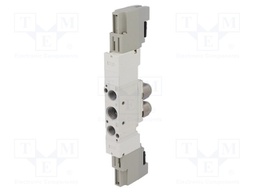 Electromagnetic valve; 5/3 vented in the middle position; 8mm
