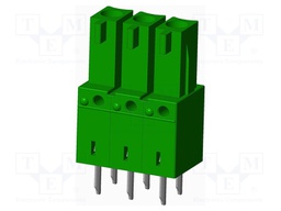 Connector: pluggable terminal block; socket; female; straight