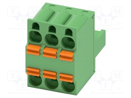 PCB connector, nominal cross section: 2.5 mm?, color: green,