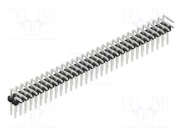 Connector: pin strips; pin header; male; PIN: 62; 2.54mm; THT; 2x31