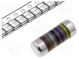 Resistor: thin film; SMD; 0207 melf; 330Ω; 1W; ±1%; Ø2.2x5.8mm