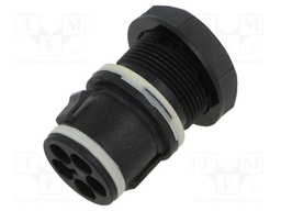 Connector: AC supply; screw terminal; male; TH389; ways: 5
