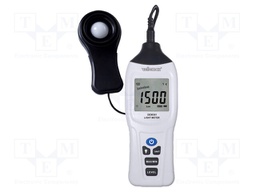 Light meter; 400/4k/40k/400klx; Fc,lux; 2x/s; 159x62x33mm; 250g