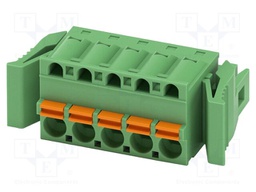 PCB connector, nominal cross section: 2.5 mm?, color: green,