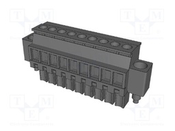 Pluggable terminal block