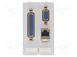 "Data module (RJ45; SUB-D9; SUB-D25,f-m)"