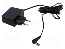 Power supply: switching; mains,plug-in; 9VDC; 1A; 9W; Out: 5,5/2,5