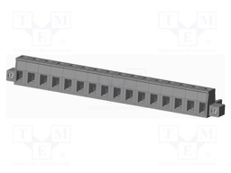 Connector: pluggable terminal block; plug; female; straight; grey