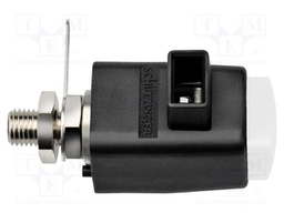 Laboratory clamp; white; 300VDC; 16A; Contacts: nickel; -25÷90°C