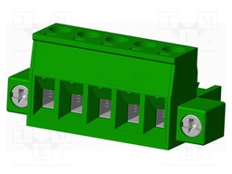Connector: pluggable terminal block; plug; female; straight; 12A