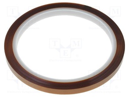 Tape: high temperature resistant; reel; -70÷250°C; W: 6mm; L: 33m