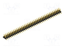 Connector: pin strips; pin header; male; PIN: 72; 2.54mm; SMT; 2x36