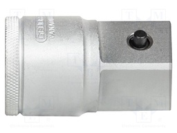 Adapter; socket spanner; Chrom-vanadium steel; Size: 1"M,3/4"F
