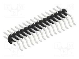 Connector: pin strips; pin header; male; PIN: 30; 2mm; SMT; 2x15