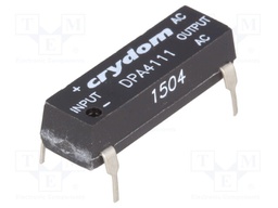 Relay: solid state; Icntrl:10÷35mA; 1A; 20÷140VAC; THT; DIP