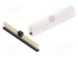 Connector: pin strips; pin header; male; PIN: 70; 2.54mm; SMT; 2x35