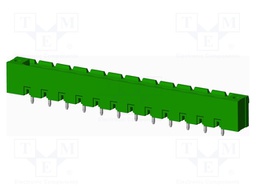 Connector: pluggable terminal block; socket; male; straight; THT