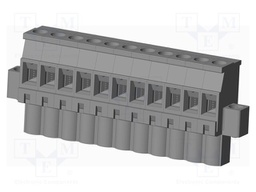 Connector: pluggable terminal block; plug; female; angled 90°
