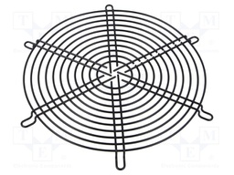 Guard; steel; Ø172mm; screws