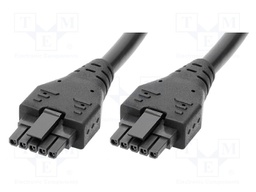 Cable; Micro-Fit 3.0; female; PIN: 5; Len: 3m; 8.5A; Insulation: PVC