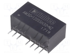 Converter: DC/DC; 3W; Uin: 9÷18V; 5VDC; Iout: 600mA; SIP8; 4.9g
