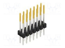 Connector: pin strips; pin header; male; PIN: 14; 2.54mm; THT; 2x7