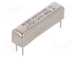 Relay: reed; SPST-NO; Ucoil: 12VDC; 1.25A; max.200VDC; max.200VAC