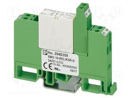 Relay: interface; Mounting: DIN