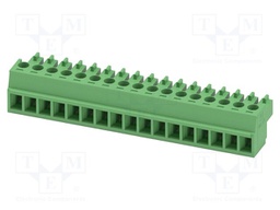 PCB connector, nominal cross section: 1.5 mm?, color: green,